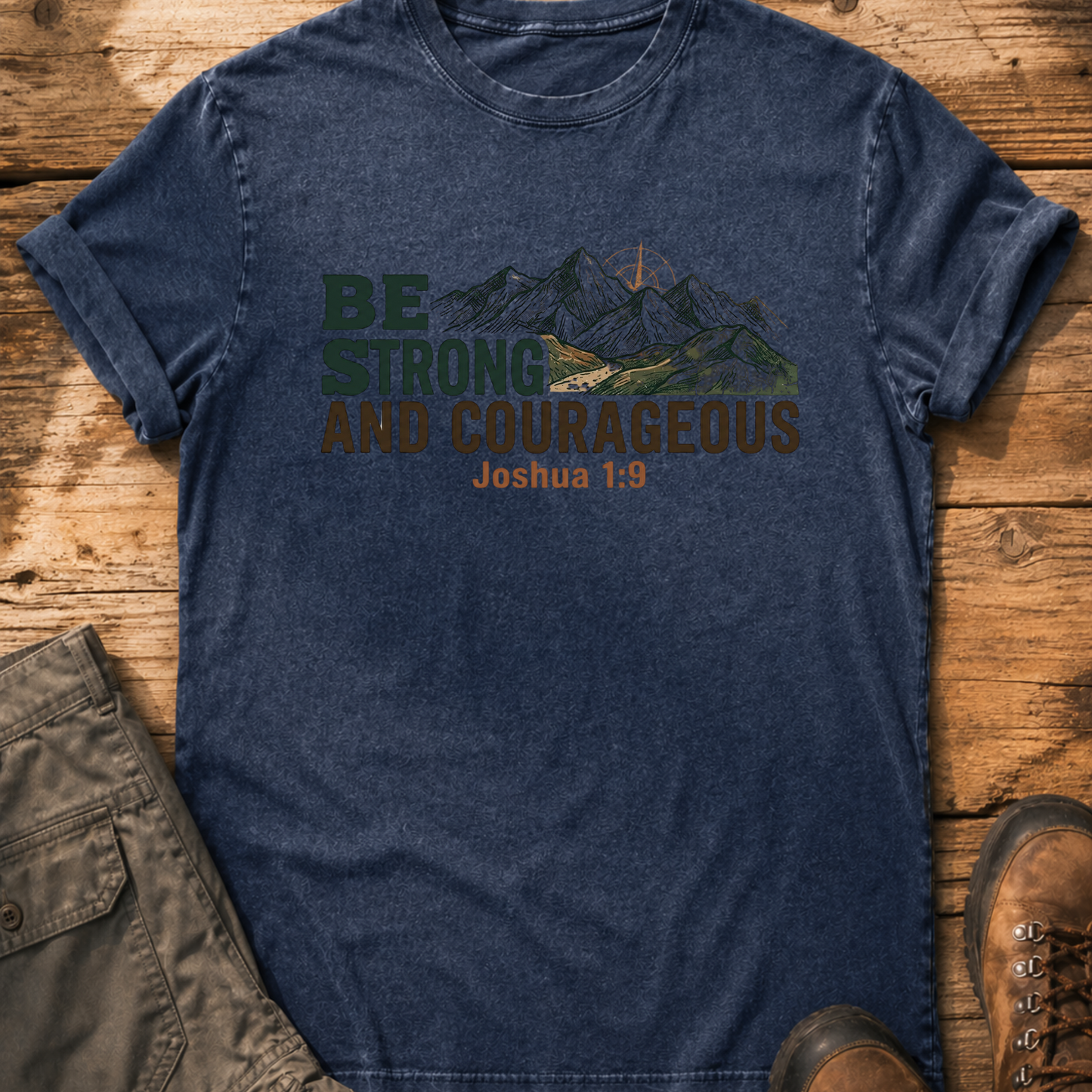 Be Strong And Courageous T-Shirt