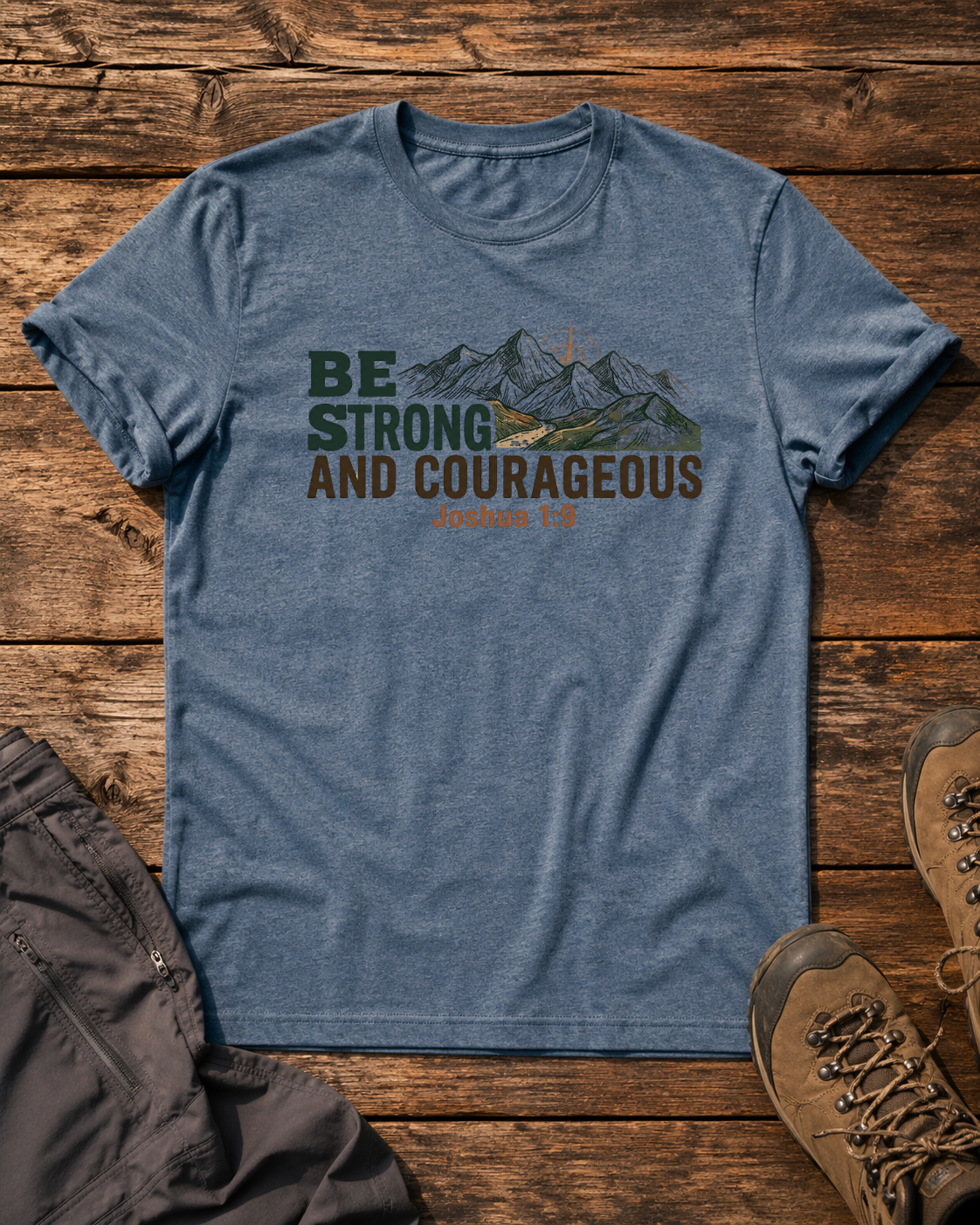 Be Strong And Courageous T-Shirt