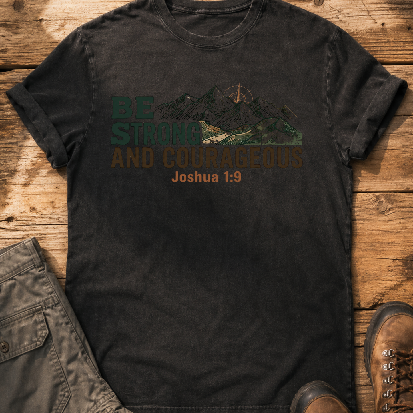 Be Strong And Courageous T-Shirt