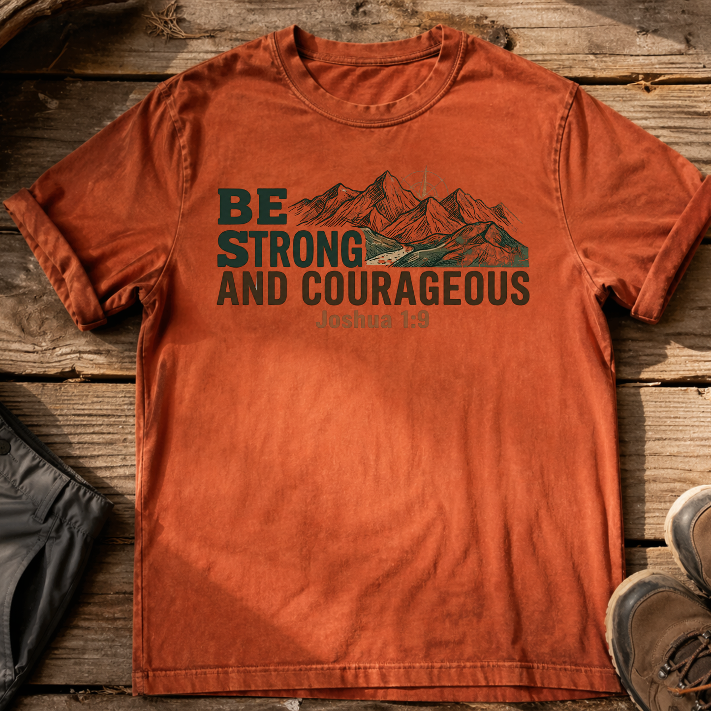Be Strong And Courageous T-Shirt