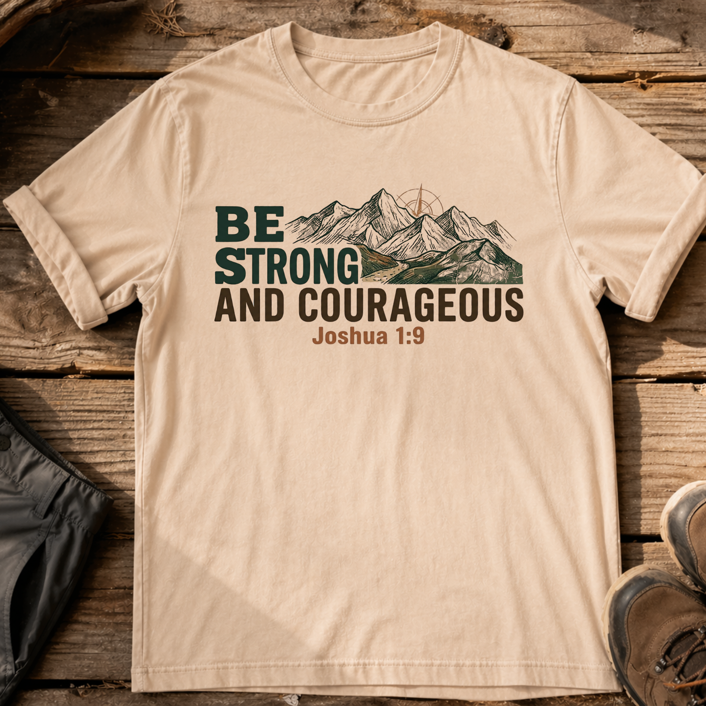 Be Strong And Courageous T-Shirt